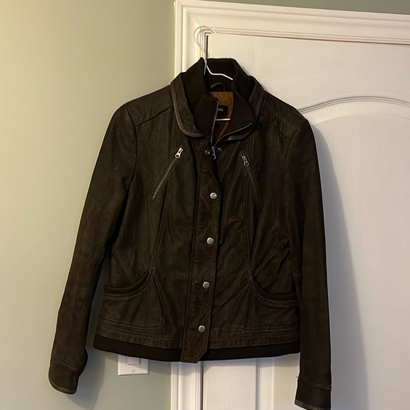 Danier suede leather jacket - Picture 1 of 3